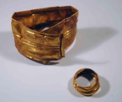 Photograph of metal artifacts