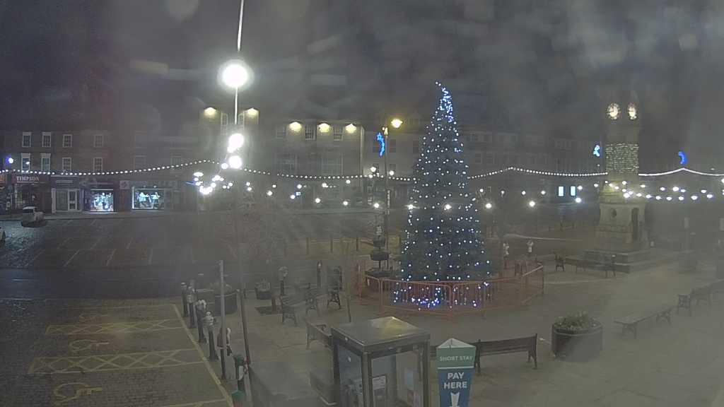 Thirsk webcam overlooking the Market Place