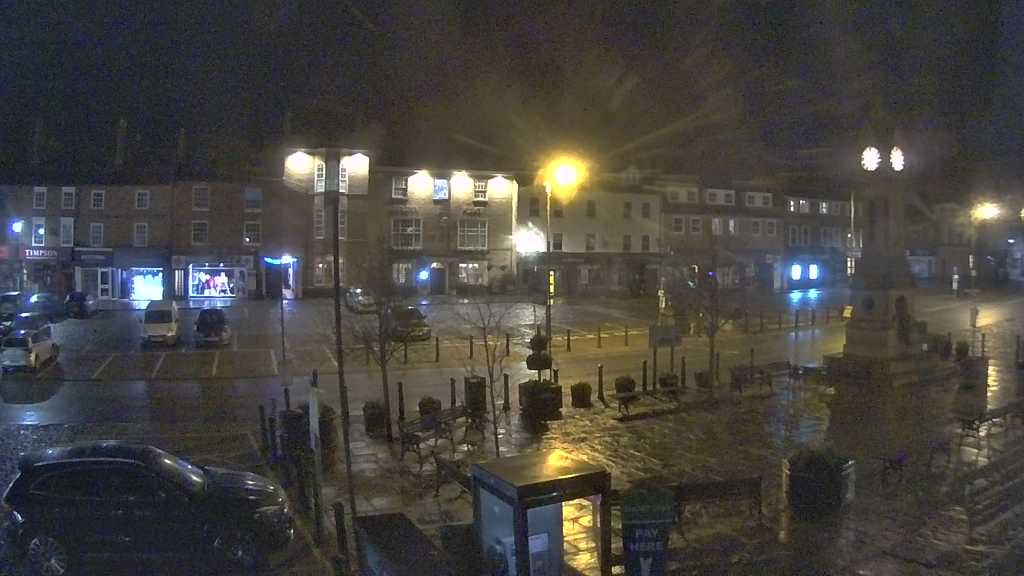 Thirsk webcam overlooking the Market Place