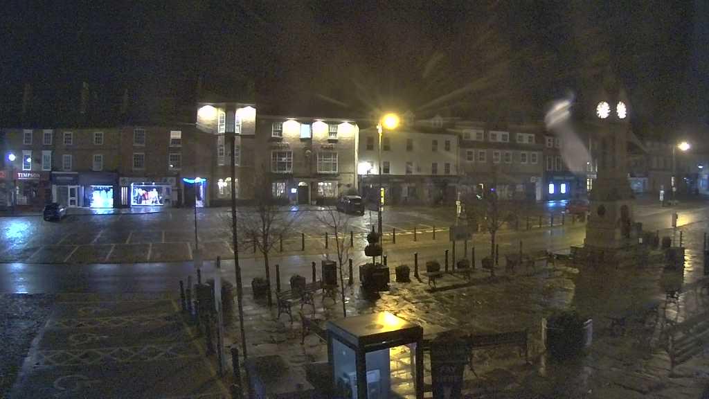 Thirsk webcam overlooking the Market Place
