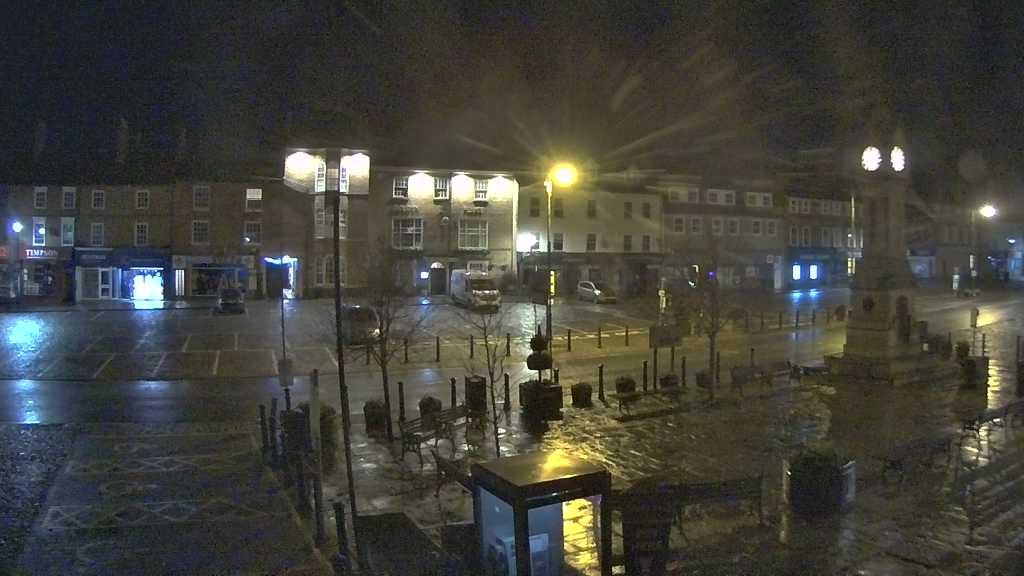 Thirsk webcam overlooking the Market Place