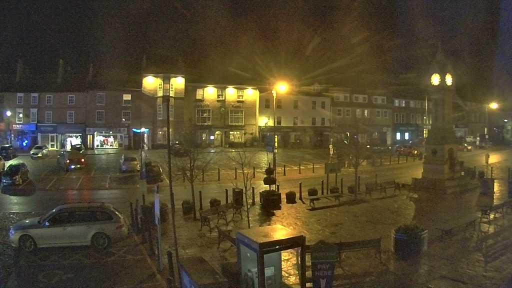 Thirsk webcam overlooking the Market Place
