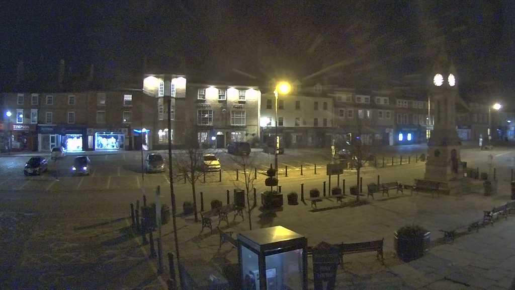 Thirsk webcam overlooking the Market Place