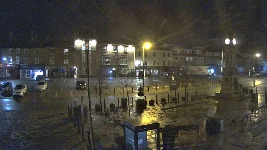 Thirsk webcam overlooking the Market Place