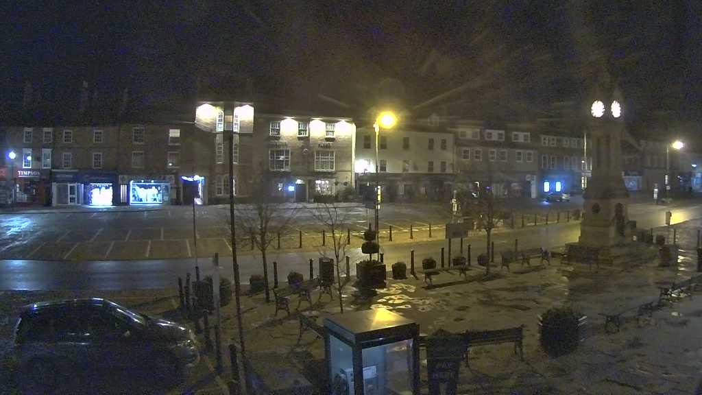 Thirsk webcam overlooking the Market Place
