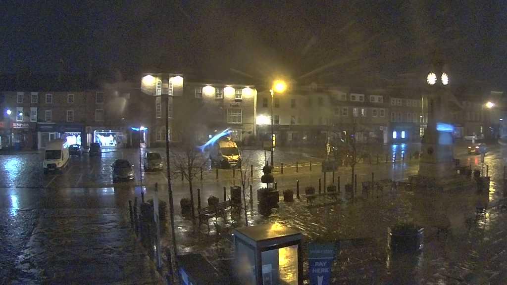 Thirsk webcam overlooking the Market Place