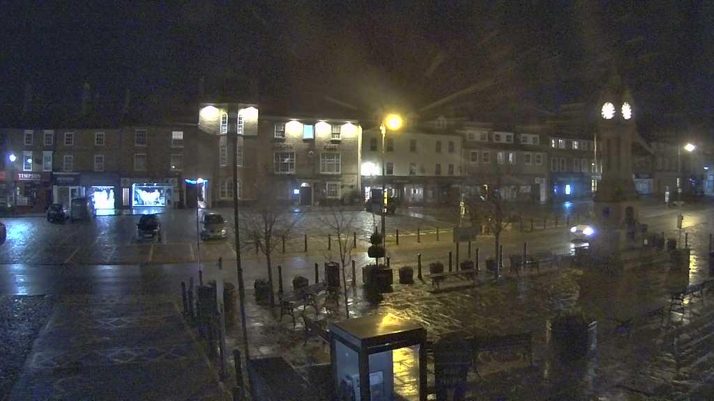 Thirsk webcam overlooking the Market Place