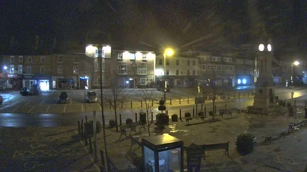 Thirsk webcam overlooking the Market Place