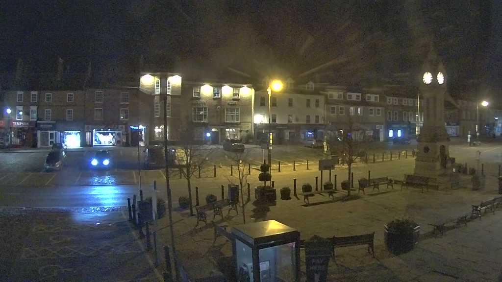 Thirsk webcam overlooking the Market Place