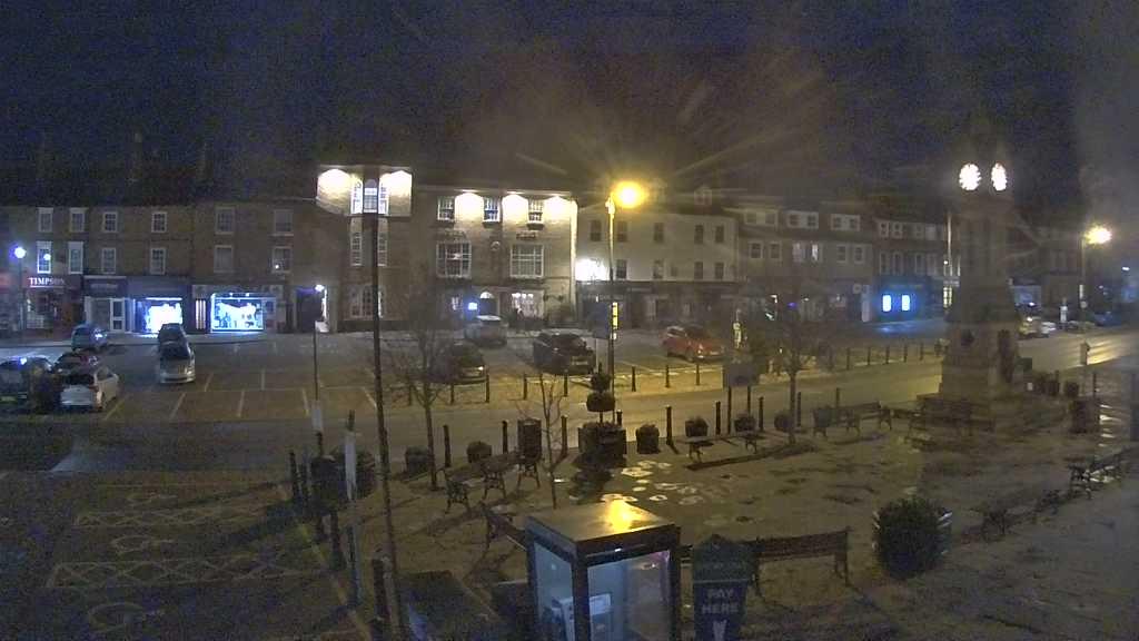 Thirsk webcam overlooking the Market Place