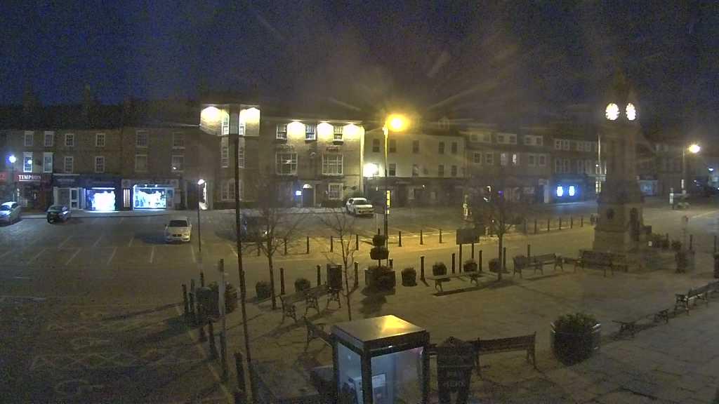 Thirsk webcam overlooking the Market Place