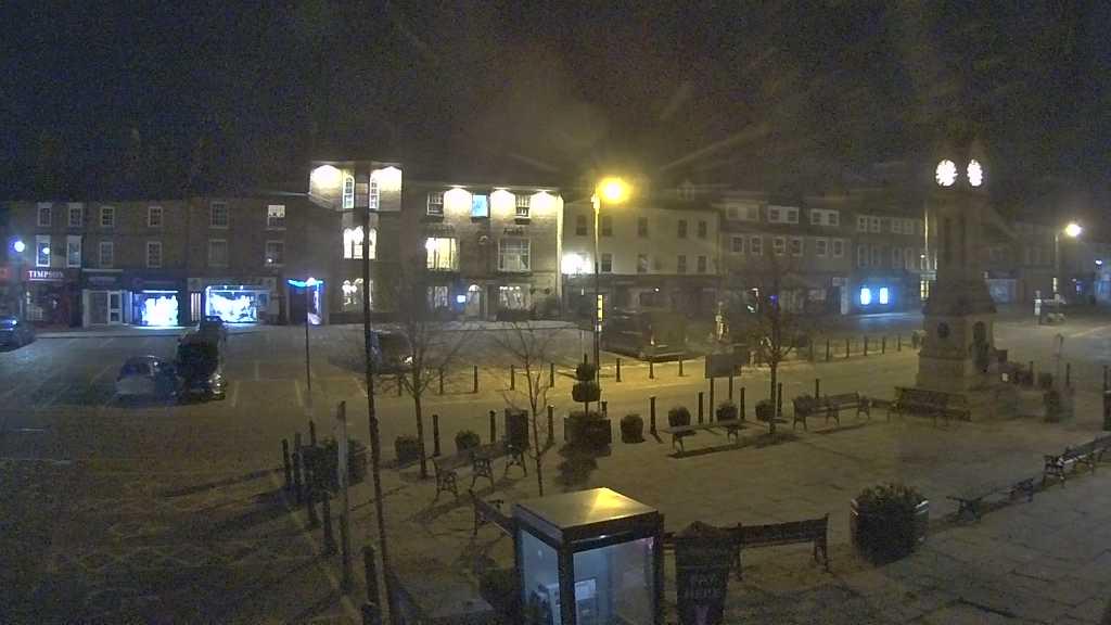 Thirsk webcam overlooking the Market Place