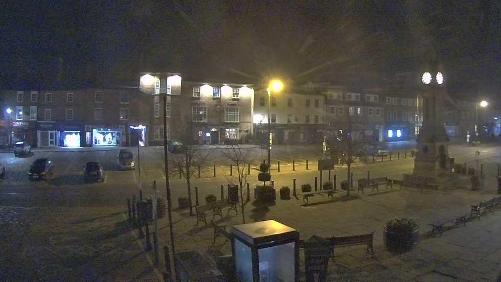Thirsk webcam overlooking the Market Place
