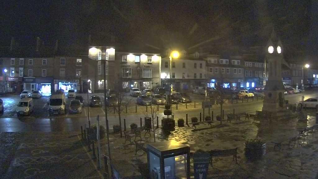 Thirsk webcam overlooking the Market Place