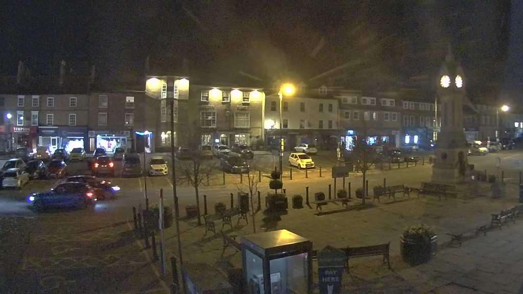 Thirsk webcam overlooking the Market Place