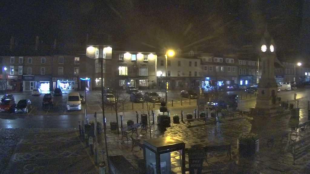 Thirsk webcam overlooking the Market Place