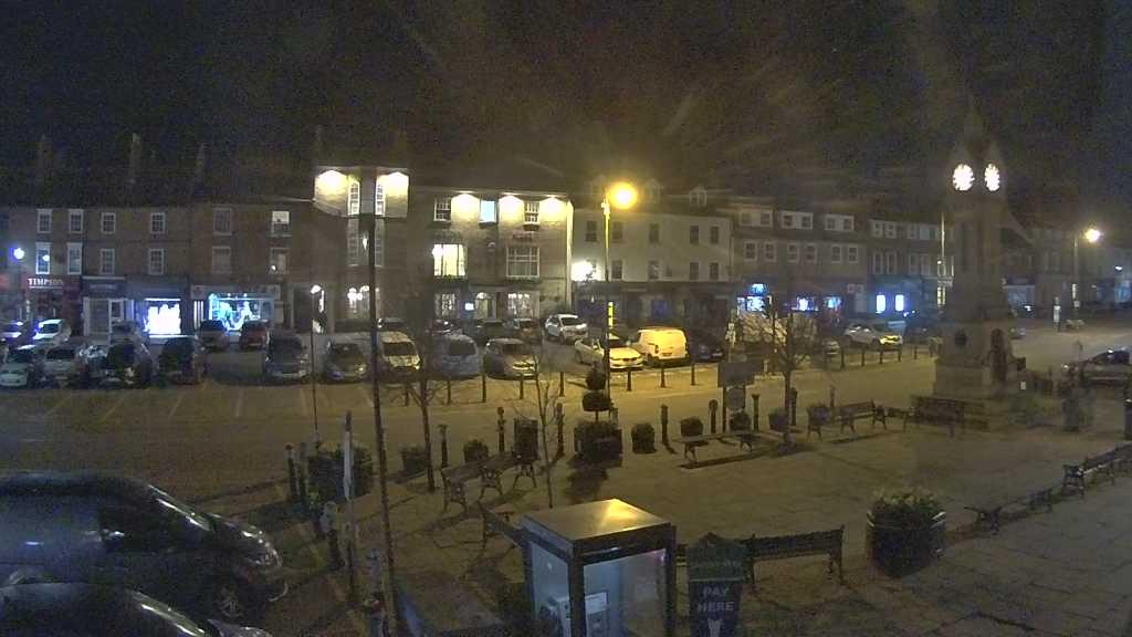 Thirsk webcam overlooking the Market Place