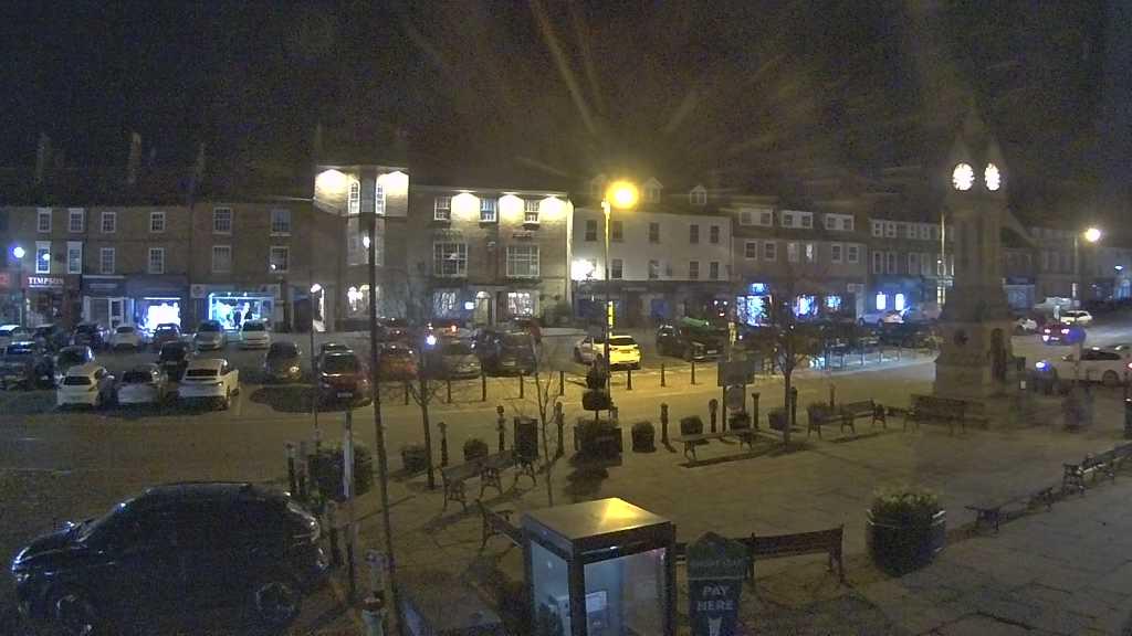 Thirsk webcam overlooking the Market Place