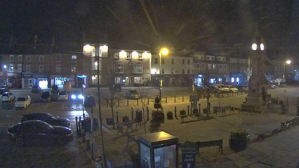 Thirsk webcam overlooking the Market Place