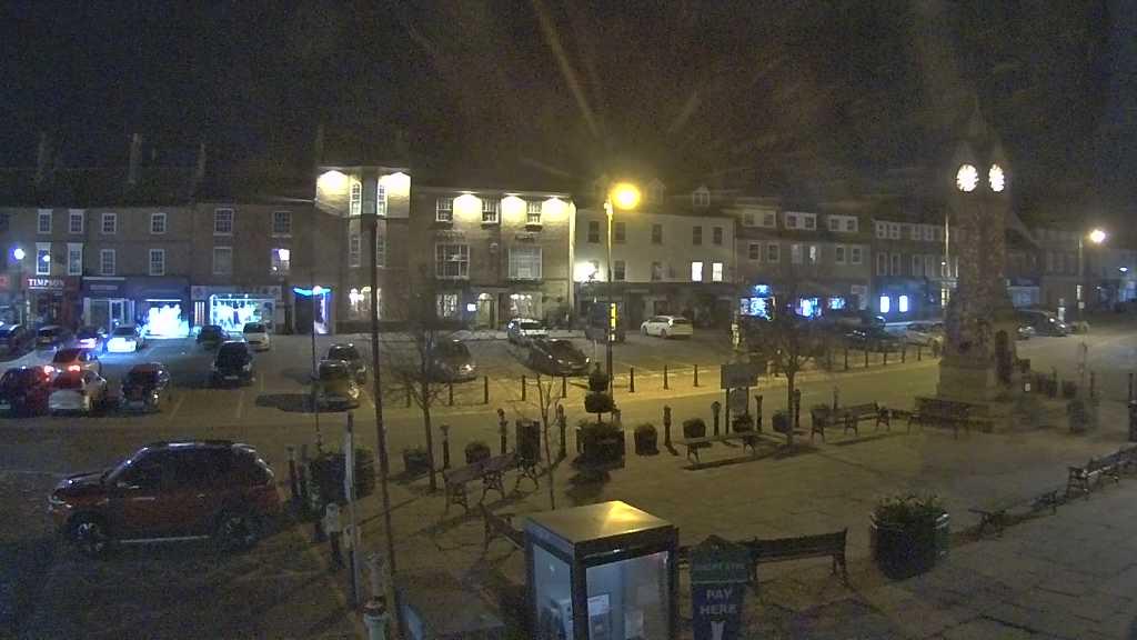 Thirsk webcam overlooking the Market Place