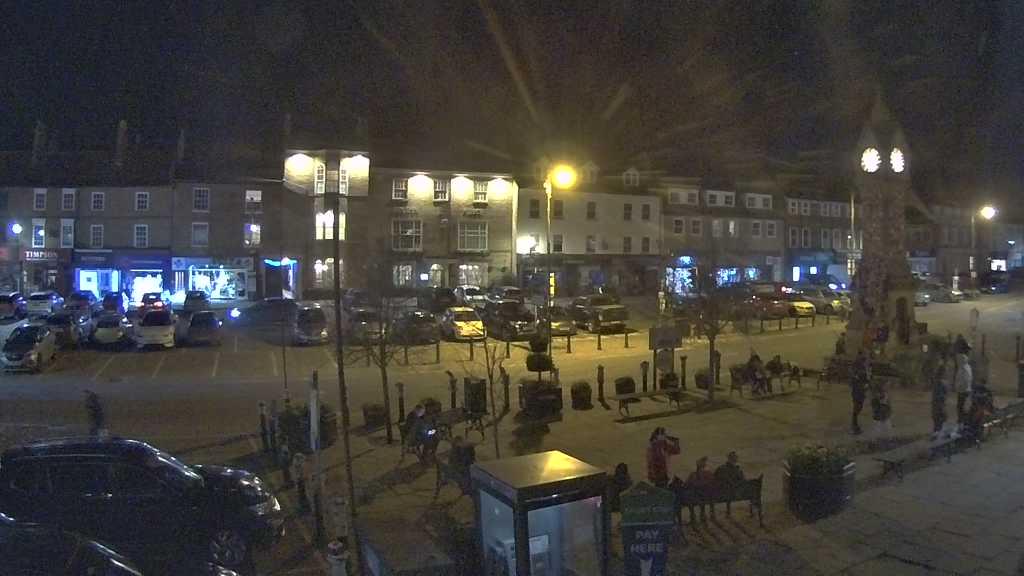Thirsk webcam overlooking the Market Place