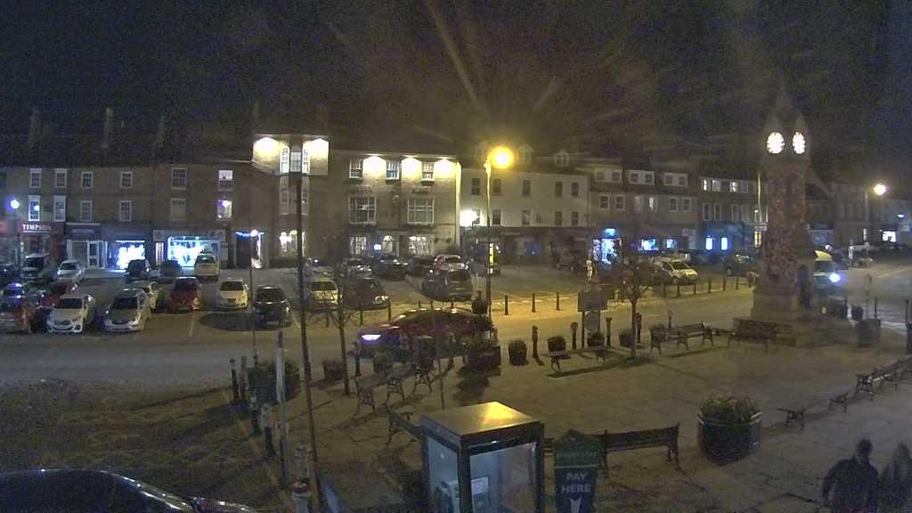 Thirsk webcam overlooking the Market Place