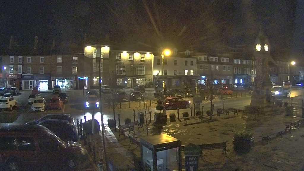 Thirsk webcam overlooking the Market Place