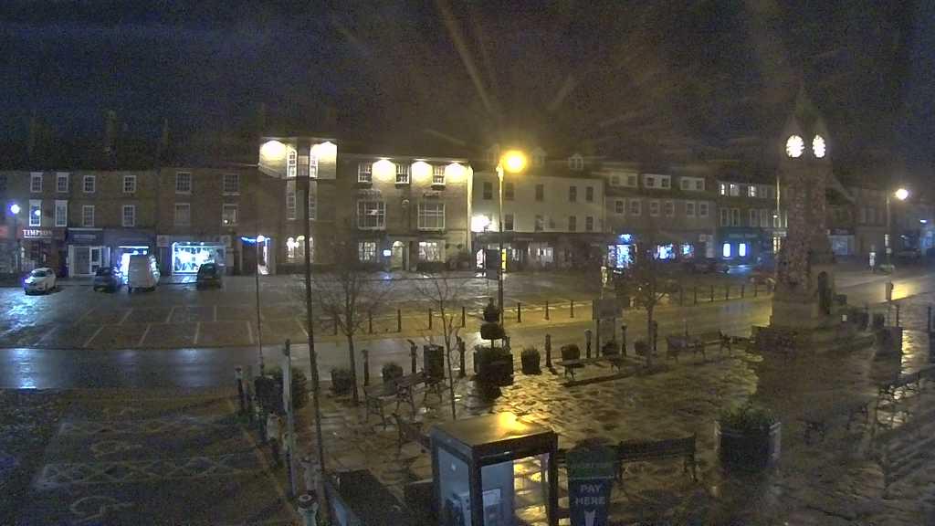 Thirsk webcam overlooking the Market Place
