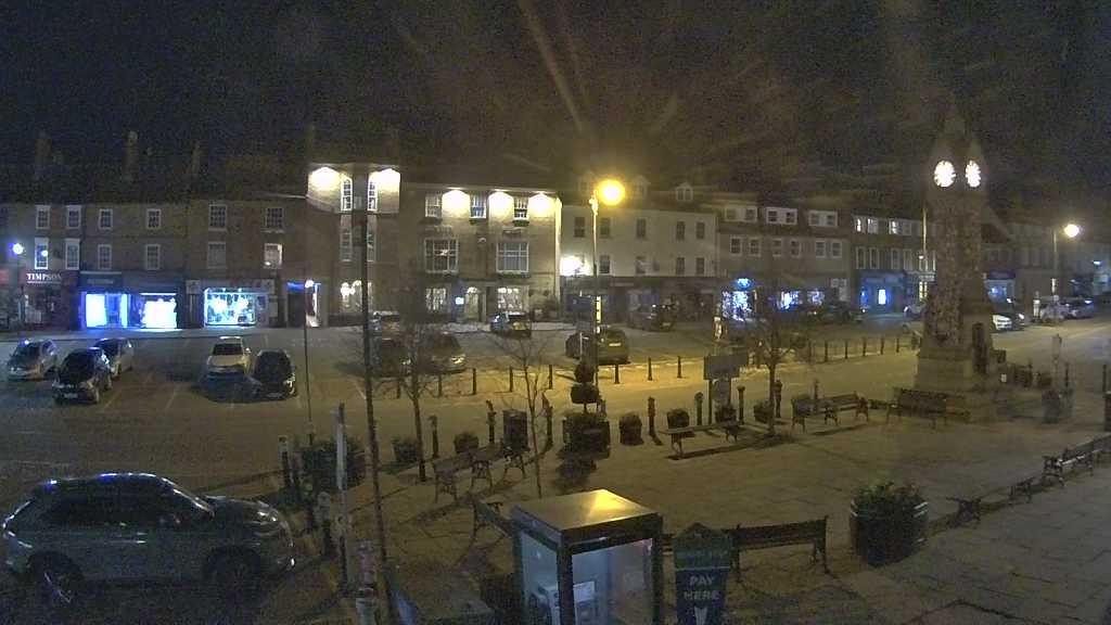 Thirsk webcam overlooking the Market Place