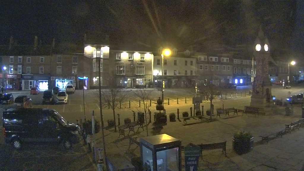 Thirsk webcam overlooking the Market Place