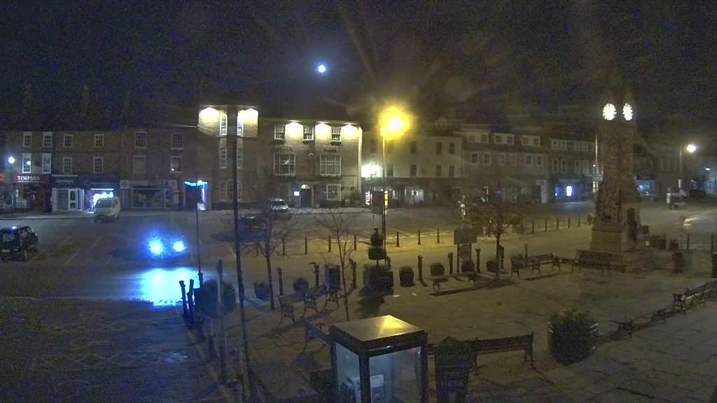 Thirsk webcam overlooking the Market Place