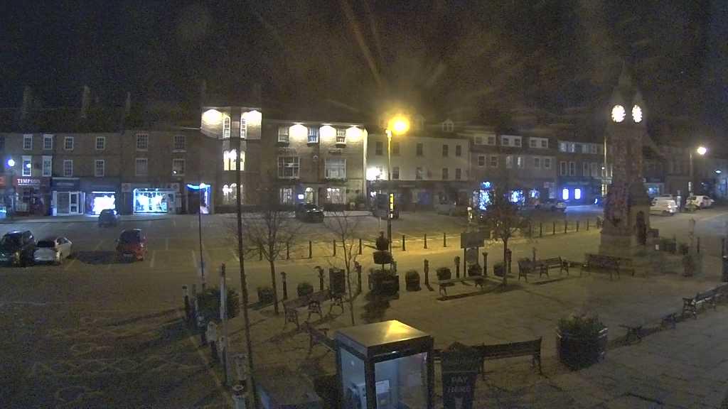 Thirsk webcam overlooking the Market Place