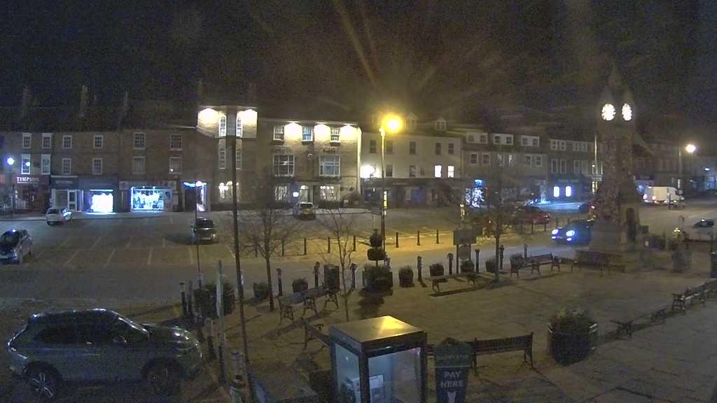 Thirsk webcam overlooking the Market Place