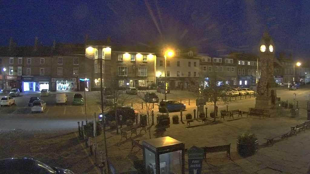Thirsk webcam overlooking the Market Place