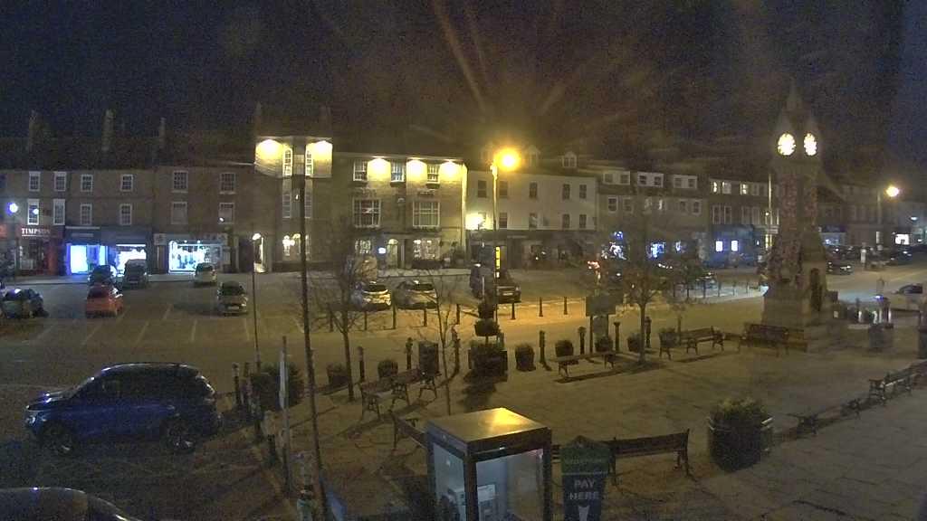 Thirsk webcam overlooking the Market Place