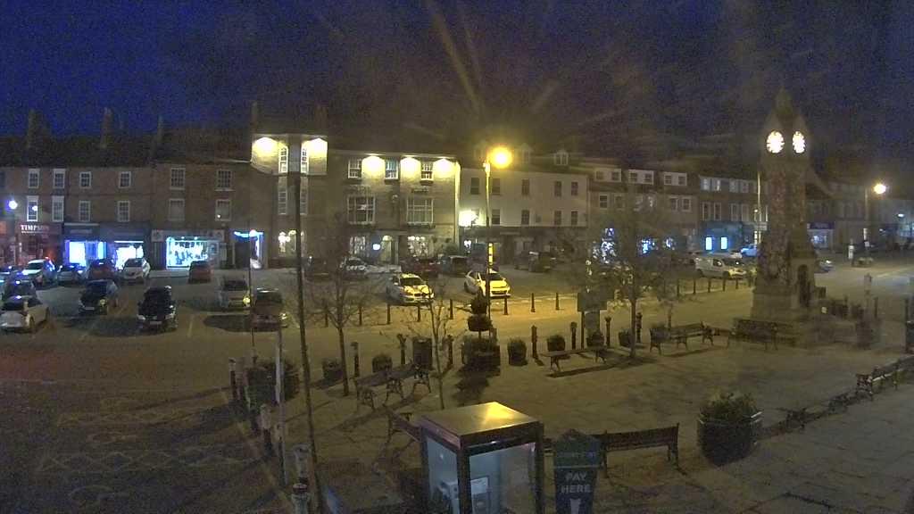 Thirsk webcam overlooking the Market Place