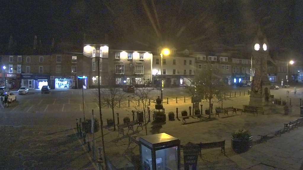 Thirsk webcam overlooking the Market Place