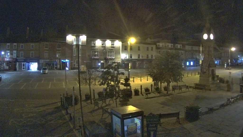 Thirsk webcam overlooking the Market Place