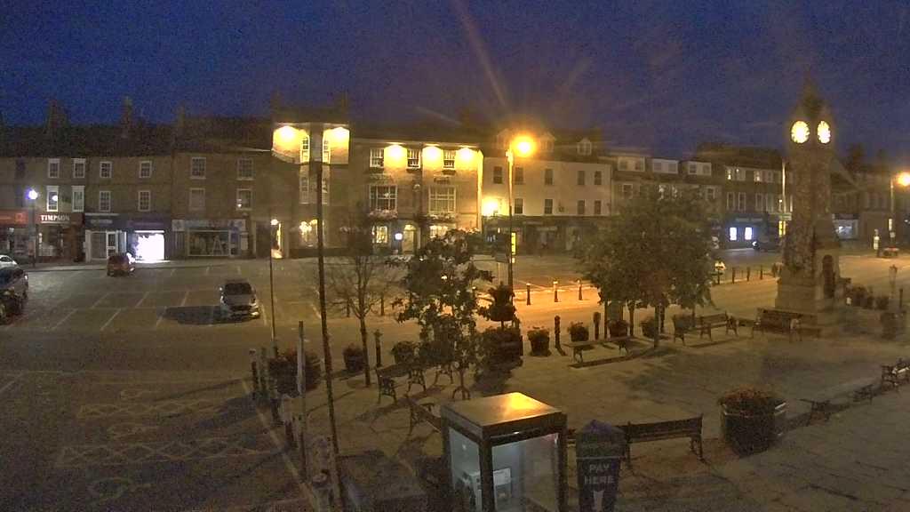 Thirsk webcam overlooking the Market Place